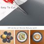 Shelf Liner Kitchen Drawer Mats, Non Adhesive EVA Material Refrigerator Liners with Waterproof Durable Fridge Table Place Mats for Cupboard, Cabinet, Drawer Liner - Image 4