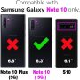 Phone Case for Samsung Galaxy Note 10 with Tempered Glass Screen Protector Clear Cover and Magnetic Stand Ring Holder Slim Hard Cell Accessories Glaxay Note10 5G Notes 10s Ten Not S10 Cases Men Blue - Image 5