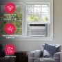 Frigidaire - 115V 14,000 BTU 700 Sq. Ft. Smart Window Air Conditioner with Remote - White - Image 4