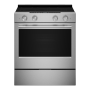 KitchenAid - 30 in. Wide 5 elements 5.3 cu. ft. Smart Slide-In Electric Range with Two Even-Heat Hyper Elements - Stainless Steel - Image 1