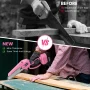 YAHHU 6 inch Lovely Pink Mini Chainsaw, Portable Handheld Electric Cordless Chainsaw,21V Battery,New - Image 2