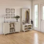 Bush Furniture Salinas Accent Storage Cabinet with Doors, Antique White - Image 3