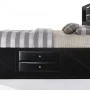 DAE 5-Piece Modern Wood King Bedroom Set, Black - Image 3