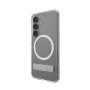 ZAGG - Crystal Palace Snap MagSafe Compatible Case w/ Kickstand for Samsung S25 - Clear - Image 2