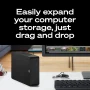 Seagate ExpansionPLUS 8TB External Hard Drive - USB 3.0 with Rescue Data Recovery (STKR8000400) - Image 4