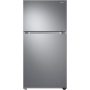 Samsung - 33 in. Wide 21.1 cu. ft. Top-Freezer Refrigerator with FlexZone - Stainless Steel - Image 1