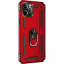 SaharaCase - Military Kickstand Series Carrying Case for Apple iPhone 12 and 12 Pro - Red - Image 2