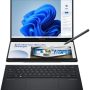 ASUS - Zenbook Duo Dual 14" 3K OLED Touch Laptop - Evo Intel Core Ultra 9 285H with 32GB RAM - Intel Arc Graphics - 1TB SSD - Inkwell Gray - Image 1
