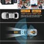 Dual Dash Cam Rear Front Video Recorder Auto Anti Theft 1080P Dashboard Camera - Image 3