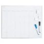 U Brands Magnetic Monthly Calendar Dry Erase Board 16 x 20 inch, Silver Aluminum Frame - Image 2