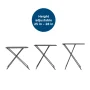 COSCO Personal Folding Activity Table, Multi-Purpose, Adjustable Height, Black, 2-Pack - Image 4