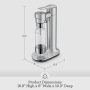 Breville - the InFizz Fusion Bundle w/CO2 - Damson Blue - Image 4