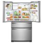 Whirlpool - 24.5 Cu. Ft. 4-Door French Door Refrigerator - Stainless Steel - Image 3