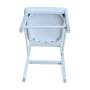 24 in. Alexa Pure White Counter Stool - Image 5