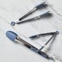 Tools and Gadgets Locking Tongs 3-Piece Anchor Blue Kitchen Utensil Set - Image 2