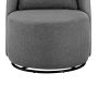 Better Homes & Gardens Juliet Modern Arch Swivel Accent Chair, Gray - Image 4