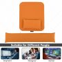 Mouse Pad Wrist Support Set - Keyboard Wrist Rest Pad Bean Bag with Ergobeads, Wrist Pain Relief for Easy Typing, Office, PC, Laptop, Skin-Friendly & Breathable (Burnt Orange) - Image 6
