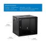 9U Performance Wall Mount Server Cabinet Network Rack Enclosure, Quiet Coolin... - Image 2