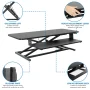 Mount-It! Standing Desk Converter, Sit Stand Desk Riser, 37 inch Platform - Image 3