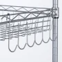 Modern Silver Wire Shelf (13.39 in. W x 13.39 in. D) - Image 6