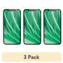 (3 pack) onn Corning Glass Screen Protector for iPhone® 11 and iPhone® XR, Made with Durable Glass by Corning™ for Ultimate Protection, Includes Easy Application Tray - Image 1