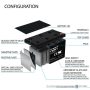 12-Volt 12Ah Replacement Battery for APC Back-Ups Pro 650 BP650 - 3 Pack - Image 2