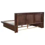 Jessica 5-piece Eastern King LED Bedroom Set Cappuccino - Image 4