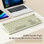 Ajazz AK992 Wired Mechanical Keyboard 98-Key Full Layout Hot-Swap USB Gaming keyboard Multimedia Key Knob for Desktop PC Laptop - Image 5