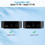 Fintie Protective Case for Apple TV 4K (2nd & 1st Generation) / Apple TV HD - Lightweight Anti Slip Shockproof Silicone Cover for Apple TV 4K 2021 / Apple TV HD 4th Gen TV Box, Blue - Image 5