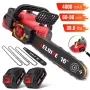 RELOIVE 16" Brushless Cordless Chainsaw, 42V 4000mAh with 3 Chains & Dual Chargers for Heavy-Duty Tree Cutting - Image 1