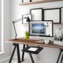 Mount-It! Adjustable Under Desk Keyboard Tray, Ergonomic Computer Keyboard and Mouse Platform with Wrist Rest Pad, Keyboard Slide Out Tray with Height, Tilt and Swivel Adjustment, Black (MI-7132) - Image 3