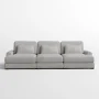 Antravian 127.5'' Corduroy Sofa - Image 5