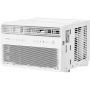 Keystone - 1,000 Sq. Ft. 18,000 BTU 230V Window Mounted Inverter Air Conditioner with Remote Control - White - Image 1