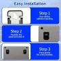 2pcs/Set Laptop Stand for Computer Keyboard Stand Riser Mini Portable Laptop Stands for Notebook - Image 6