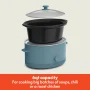 Bella - 6-qt. Manual Slow Cooker - Surf - Image 2
