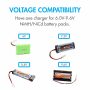 8.4-9.6V NiMH RC Airsoft Battery Pack 12V Charger w Large Tamiya Male Adapter - Image 3