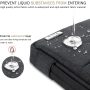 Voova 13 13.3 14 Inch Laptop Sleeve Case Compatible with MacBook Air/MacBook Pro 13 M2, MacBook Pro 14 2021 2022 M1 Pro/Max,13.5 Surface Laptop 5 4, Waterproof Computer Bag Cover with Handle, Black - Image 6