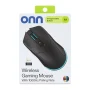 onn Rechargeable Wireless Gaming Mouse with LED Lighting, 8 Programmable Buttons - Image 6