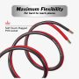 InstallGear 4 Gauge Battery Cable - 25ft Pure Copper OFC Cable, Flexible Power and Ground Wire for Car Audio, Speaker, RV Trailer, Amp, and Battery Wiring - Durable and Heat Resistant Jacket - Image 5