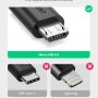 UGREEN Micro USB to USB Micro USB 2.0 OTG Cable 2 Pack On The Go Adapter Micro USB Male to USB Female for Samsung S7 S6 Edge S4 S3 LG G4 DJI Spark Mavic Remote Controller Android Tablets Black - Image 4