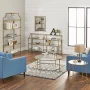 Better Homes & Gardens Nola Coffee Table, Gold Finish - Image 4