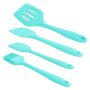 Light Teal Silicone Cooking Utensils (Set of 12) - Image 3