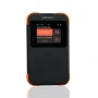Solis - 5G Mobile Wi-Fi Hotspot - Local & International Coverage Router with Lifetime Data Plan - Black / Orange - Image 2