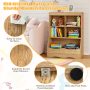 34.5" Kids Bookshelf with 5 Bins for Playroom and Living Room - Image 5