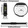 Fitness Tracker,Activity Tracker with Body Temperature Heart Rate Blood Pressure Monitor,Waterproof Fitness Watch with Sleep Monitor,Step Calorie Counter,Pedometer Watch for Women Men - Image 6