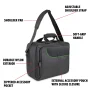 Xbox One Travel Carrying Case with Kinect Pouch , Shoulder Strap , Game Pockets & Accessory Pockets - Image 4