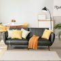 3 Seat Convertible Sofa Bed with Adjustable Backrest - Image 2