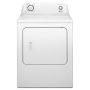 Amana - 6.5 Cu. Ft. Electric Dryer with Automatic Dryness Control - White - Image 1