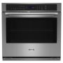 Maytag - 30 inch Built-In Single Electric Convection Wall Oven with Air Fry - Stainless Steel - Image 1