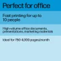 HP - LaserJet Pro 4001dn Black-and-White Laser Printer - White - Image 3